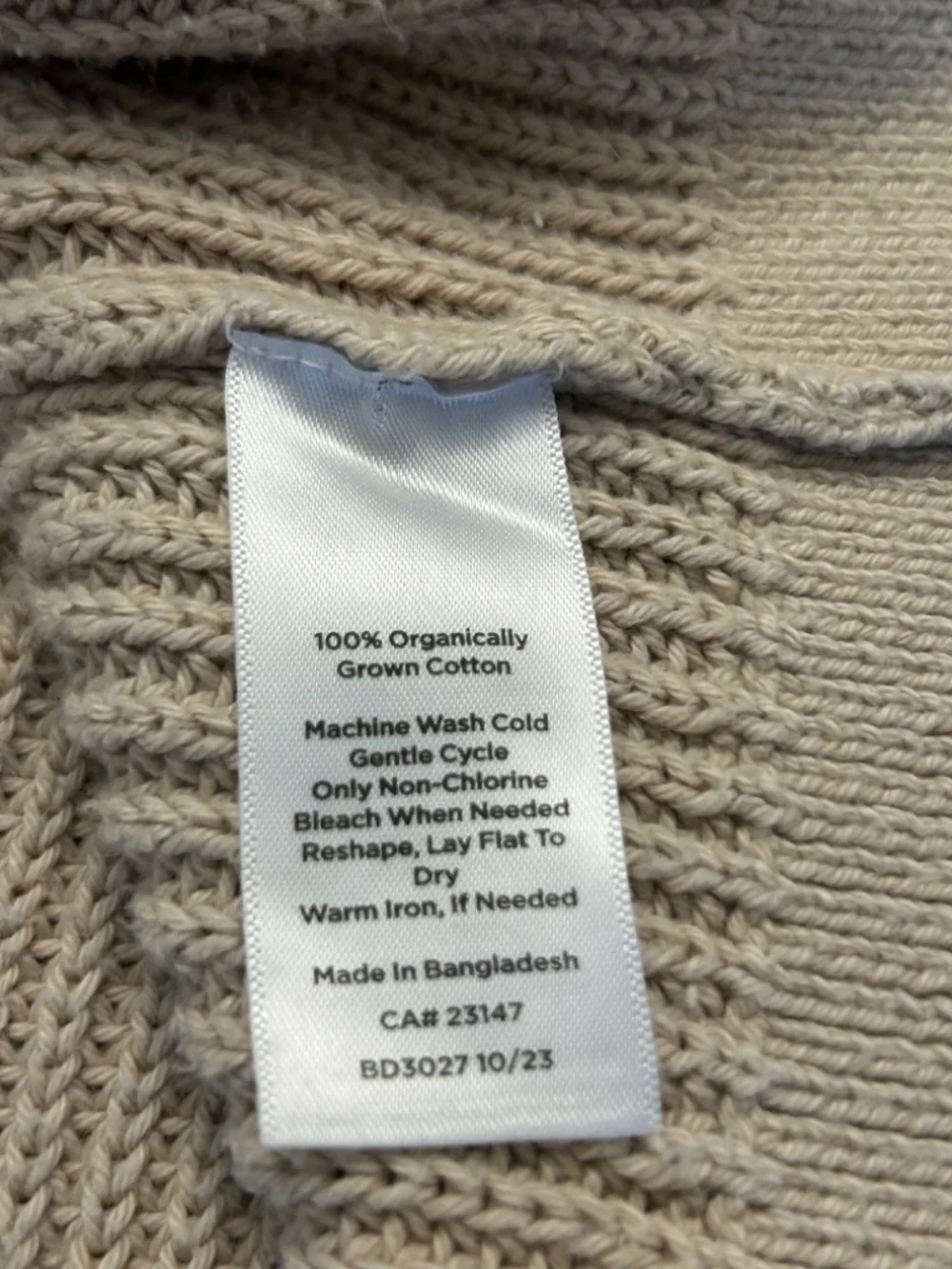 Haven Well Within Cotton Cardigan, size M - Picture 4 of 5